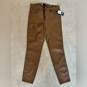 Kut from the Kloth High Rise Donna Fab Ab Ankle Skinny pants in Cognac - size 6